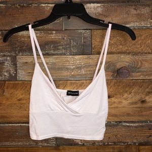 White Crop Top